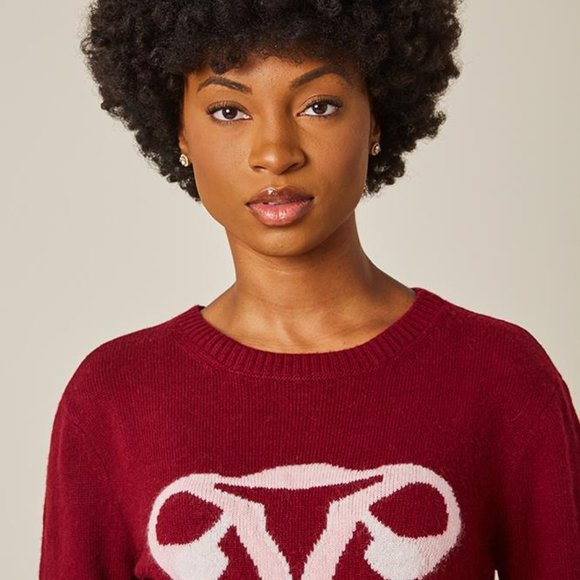 NWT Rachel Antonoff RANDY'S REPRODUCTIVE SYSTEM SWEATER - Picture 2 of 7